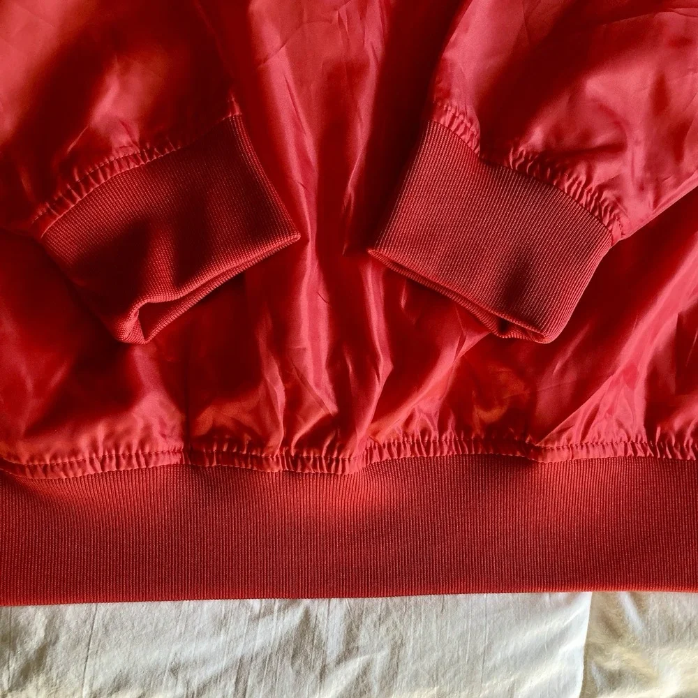 Vtg Red Oak Sportswear Georgia Bulldogs Pullover Windbreaker Jacket Mens L EUC